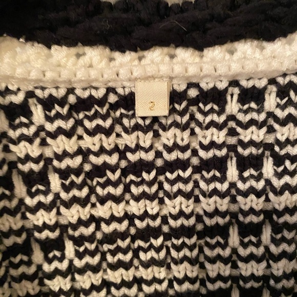 Maje black and white knit cardigan - Picture 5 of 16